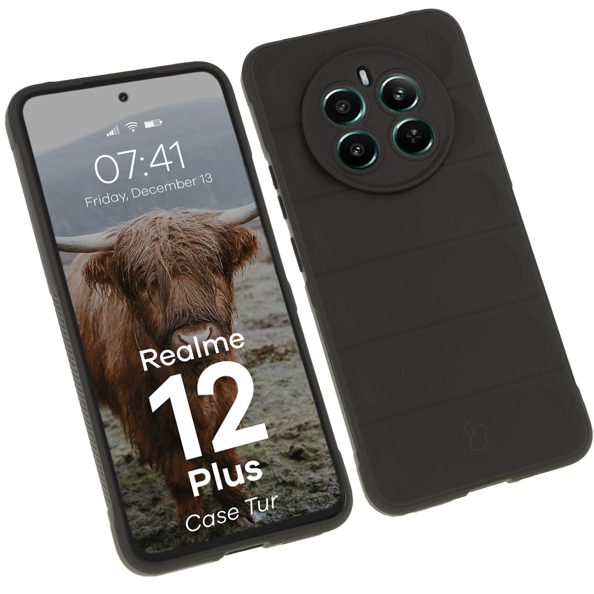Pancerne etui Bizon Case Tur do Realme 12+
